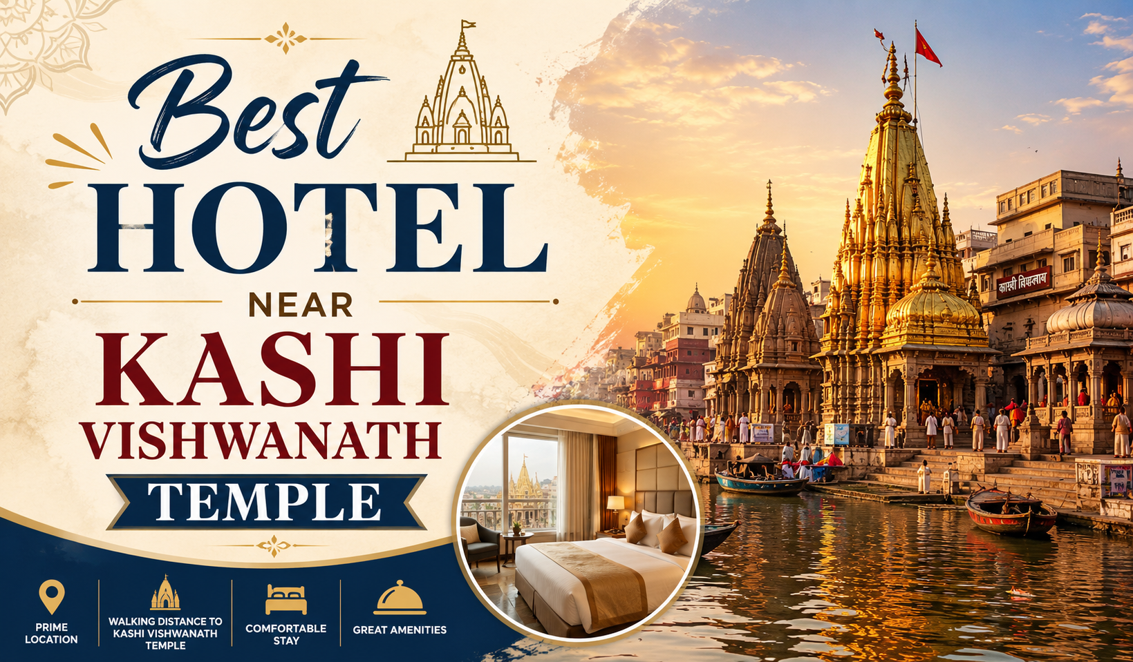 You are currently viewing Best Hotel Near Kashi Vishwanath Temple for a Comfortable Varanasi Stay