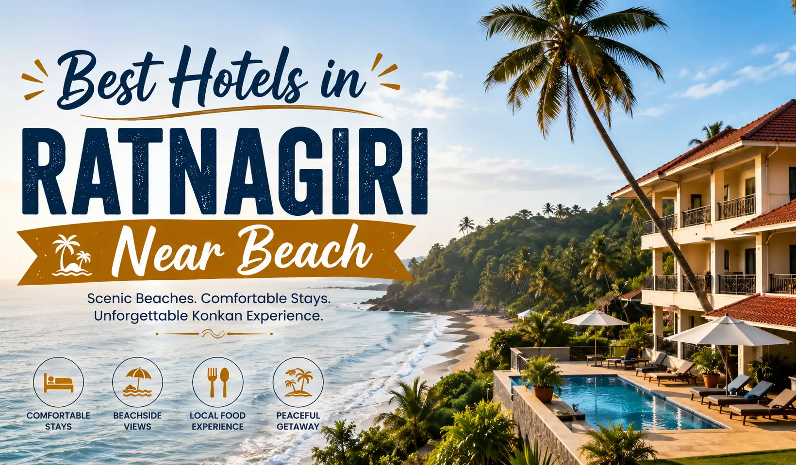 Read more about the article Best Hotels in Ratnagiri Near Beach for a Peaceful Konkan Escape